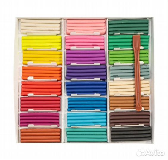 Пластилин Мультики Гамма 24 шт