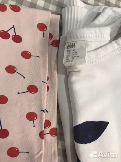 Костюмчики для девочки H&M