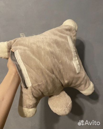 Подушка- игрушка бегемот