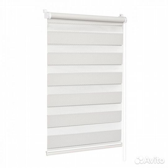 Штора рулонная День-И-Ночь Масо 73х160 см белый;
