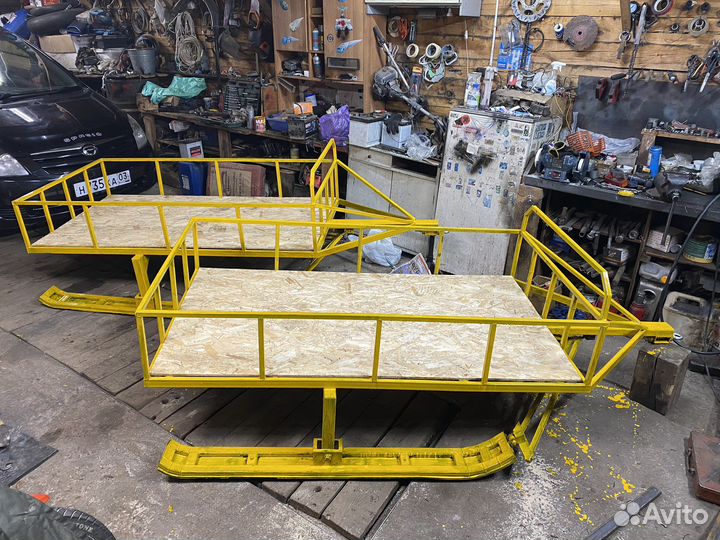 Сани для снегохода