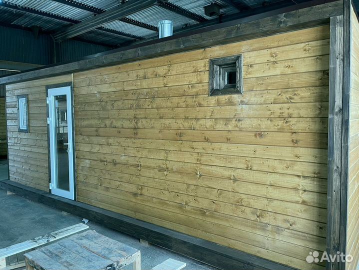 Модульная баня от производителя под ключ