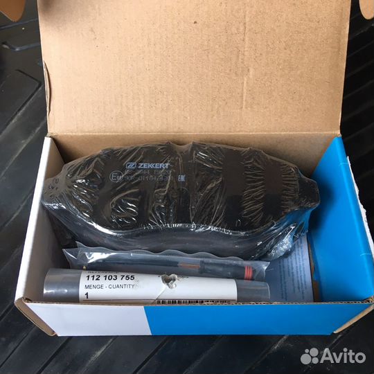 Тормозные колодки Zekkert для Mercedes