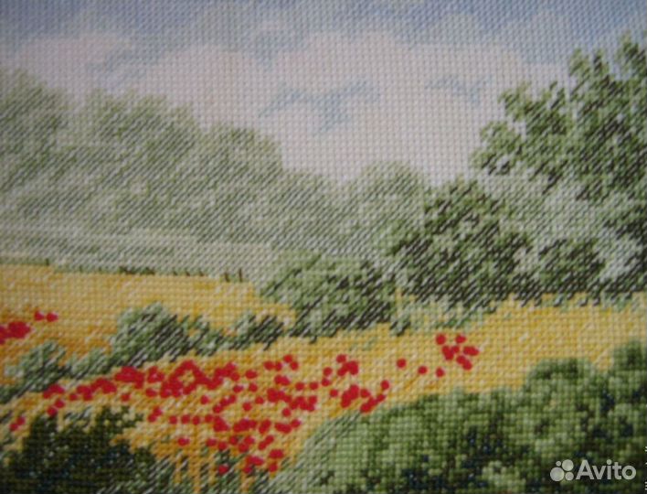 Картина вышитая 