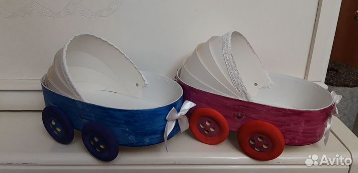 Коляски для сбора денег на свадьбе