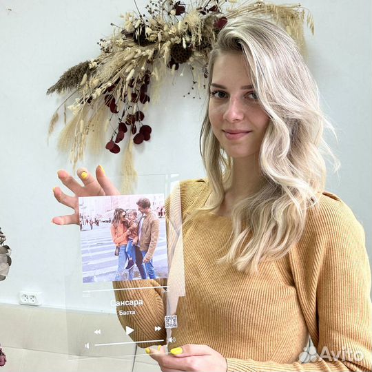 Витраж с фото / Подарок