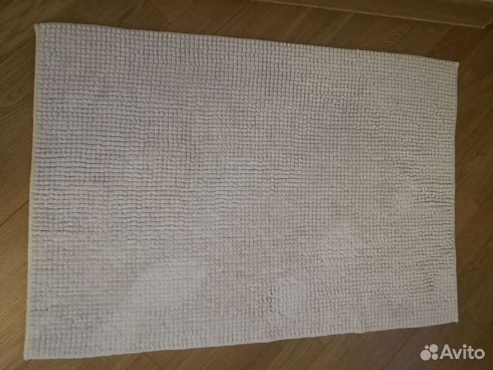 Белоснежный мягкий Коврик 60х90 см