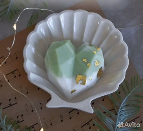 Мыло ручной работы в коробочке