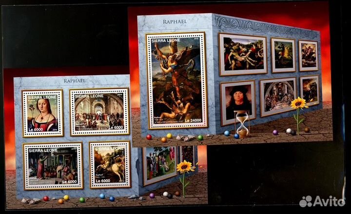 Сьерра-Леоне 2016 Живопись Стили по 2 блока