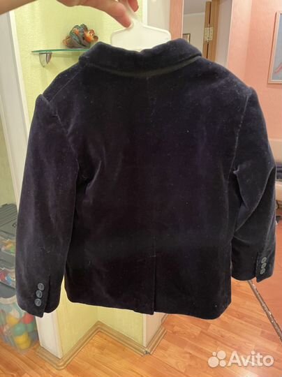 Пиджак бархатный 98