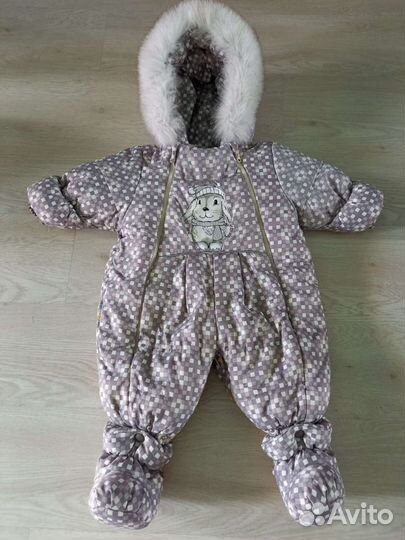 Комбинезон зимний-демисезонный 68 см