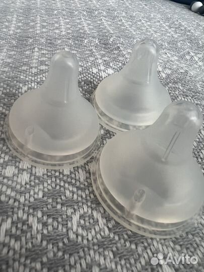 Соски на бутылочку pigeon 3 шт