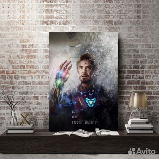 Картины Тор, Железный человек, Дедпул, Супермен