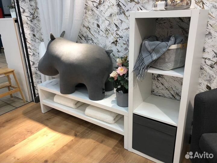 Тумба под тв белая IKEA новая