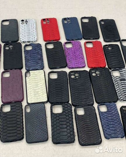 Чехол из кожи питона