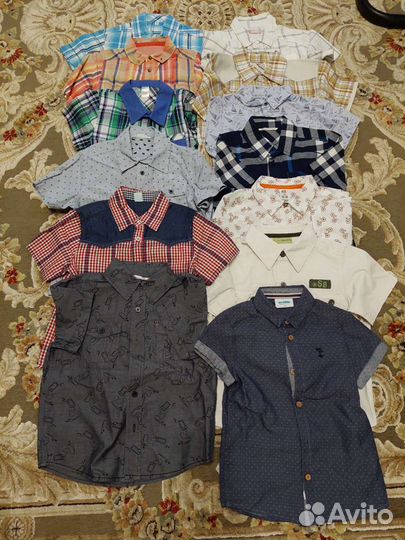Рубашка для мальчика 122