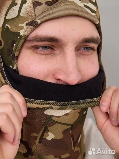 Балаклава тактическая зимняя подшлемник