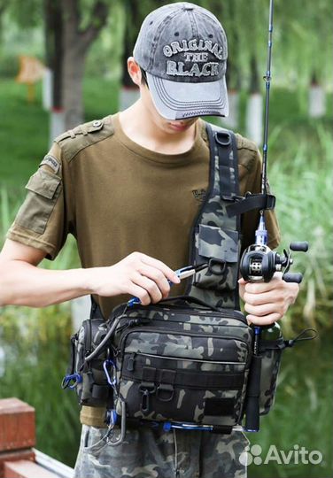 Спиннинговая сумка, органайзер для рыбалки