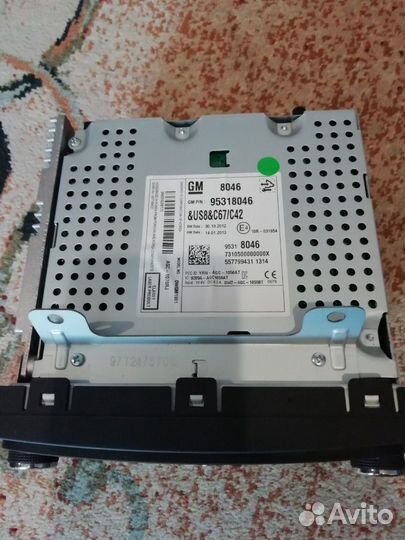 Штатная магнитола на Шевроле Круз