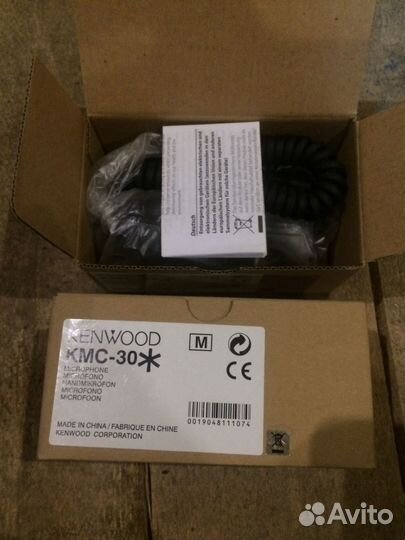 Kenwood KMC-30 микрофон для радиостанций Kenwood