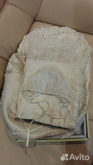 Конверт на выписку. Новый. Натуральный шёлк