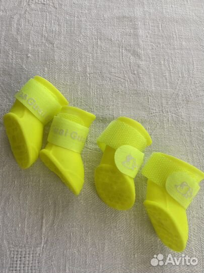 Резиновые сапожки для собак