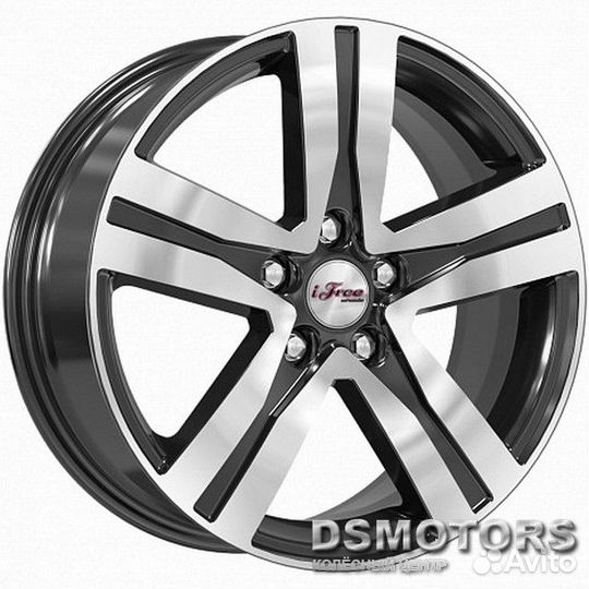 Диски Rebel 7.0/17 5x114.3 ET45 d67.1 блэк джек