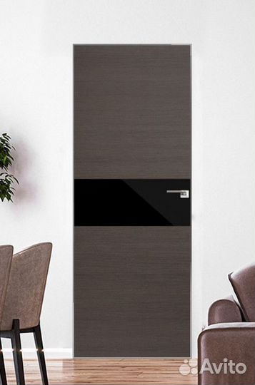 Двери скрытого монтажа экошпон