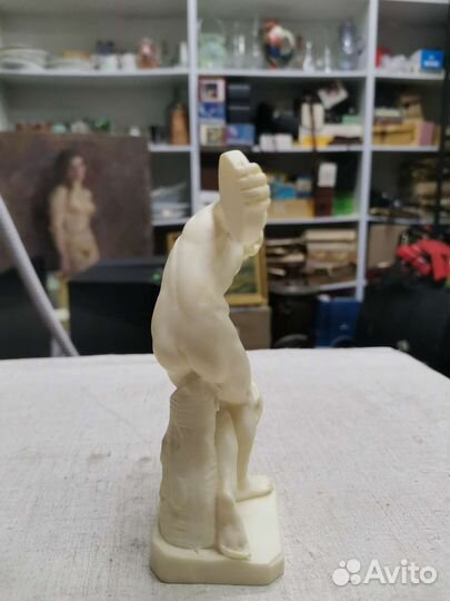 Статуэтка скульптура Дискобол Античность СССР (Ч)