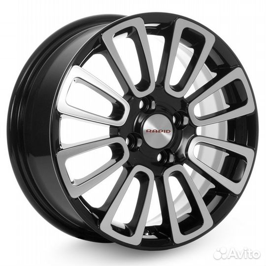 R15 4x100 6J ET37 60,1 Rapid Неман Алмаз чёрный