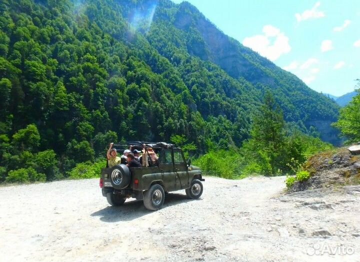 Экскурсии, джип тур по Сочи и Абхазии