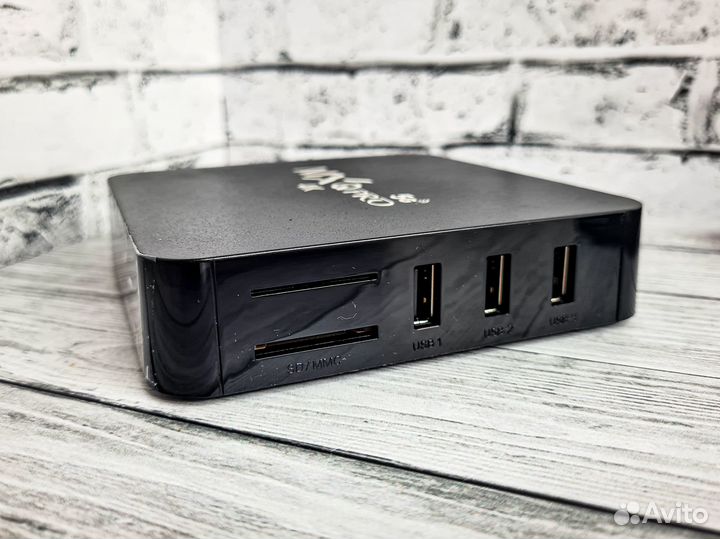 Android приставка для тв 4k новая + IvI на 6мес