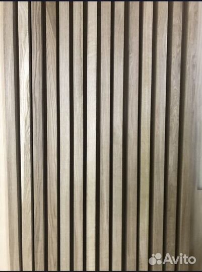 Декоративная рейка из ясень