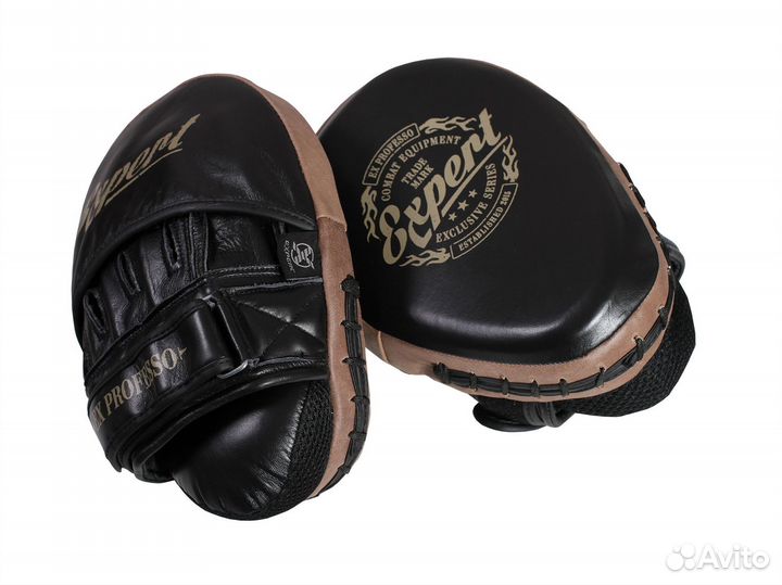 Тренерские Лапы Fight Expert Vintage, кожа