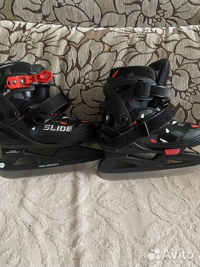 Коньки детские раздвижные 26 31