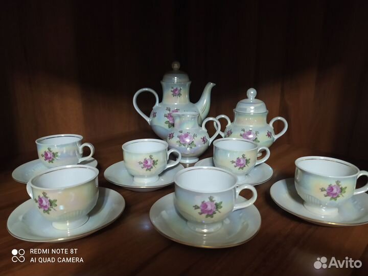 Кофейный сервиз гдр и другая посуда