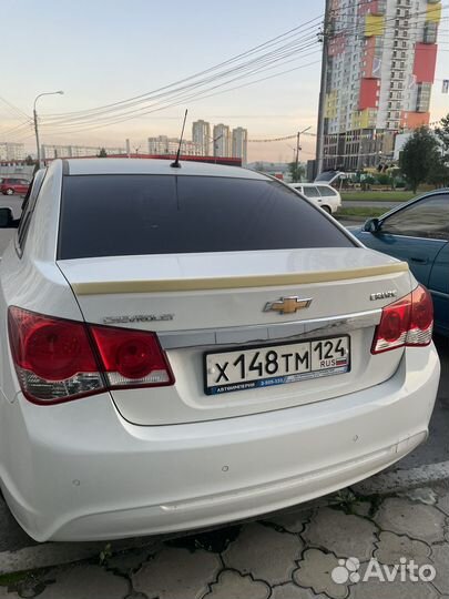 Лип спойлер chevrolet cruze
