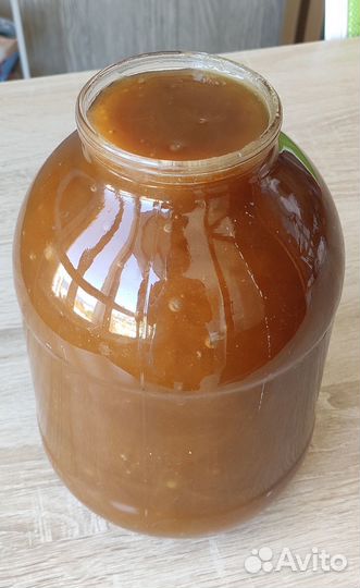 Мед разнотравье, сбор июль 2023г