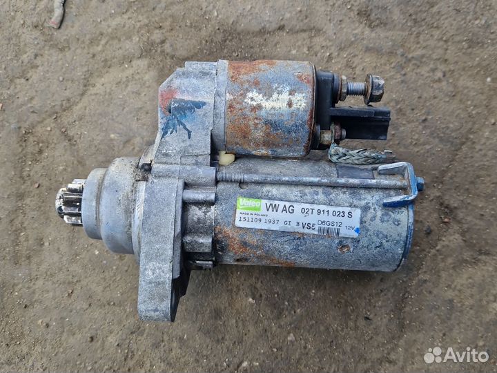 Стартер шкода фабия 2 1.2