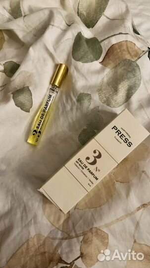 Press parfum tobacco vanilla