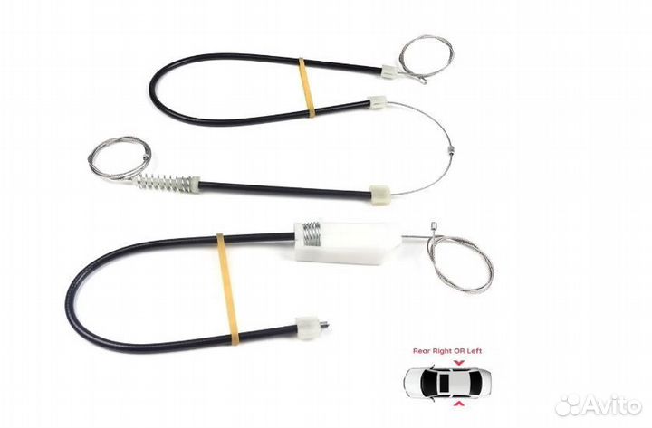 Стеклоподъемник (ремкомплект) зад л/п mercedes W21