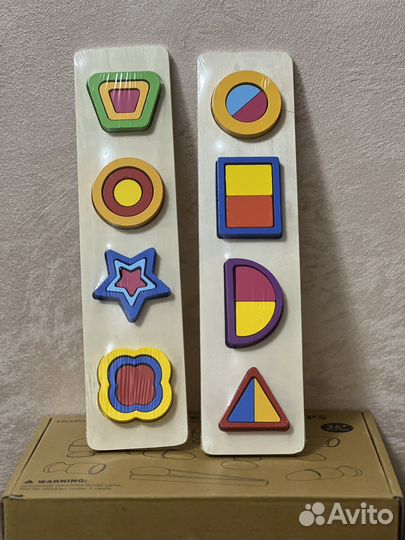 Деревянные игрушки, пирамида, пазл