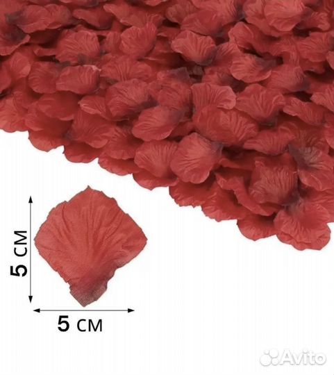 Искусственные лепестки роз для фотосессии