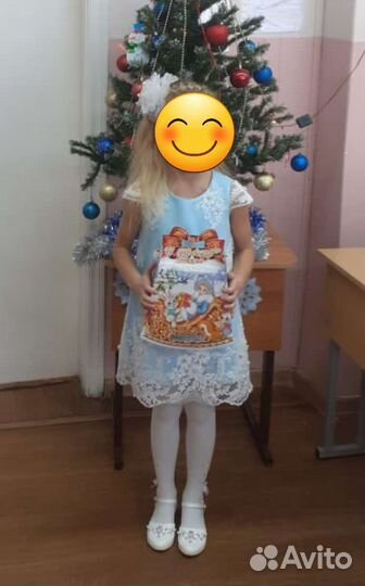 Праздничное платье для девочки 128