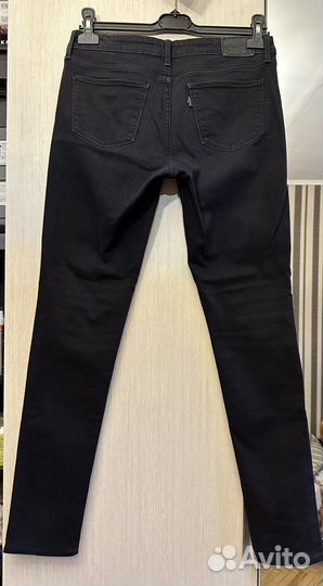 Черные джинсы Levis 711 skinny