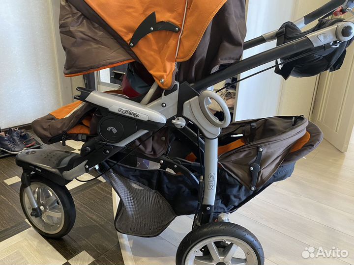 Коляска Peg perego для двойняшек/погодок