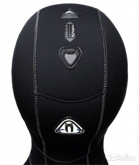 Короткий гидрошлем с вентиляцией H1 Short 5/7mm