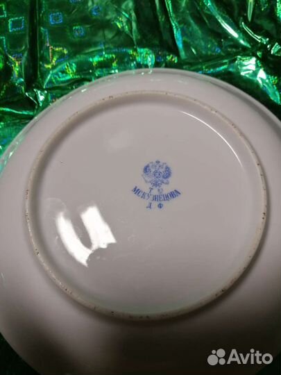 Чайная пара Кузнецовский фарфор Антиквариат