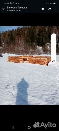 Сруб для бани 3 х 5