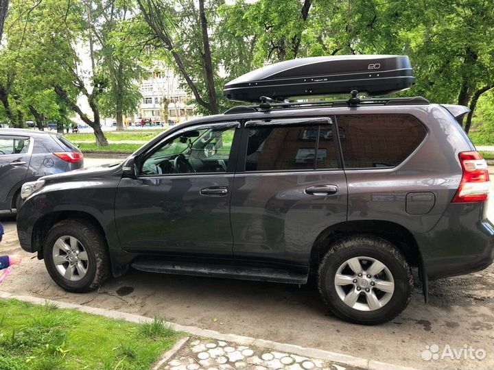 Автобокс багажник на крышу Прадо 150